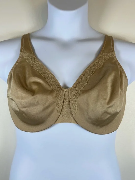 Bali Size 38DD/38E Tan Full Coverage Underwire Bra - Picture 2 of 8